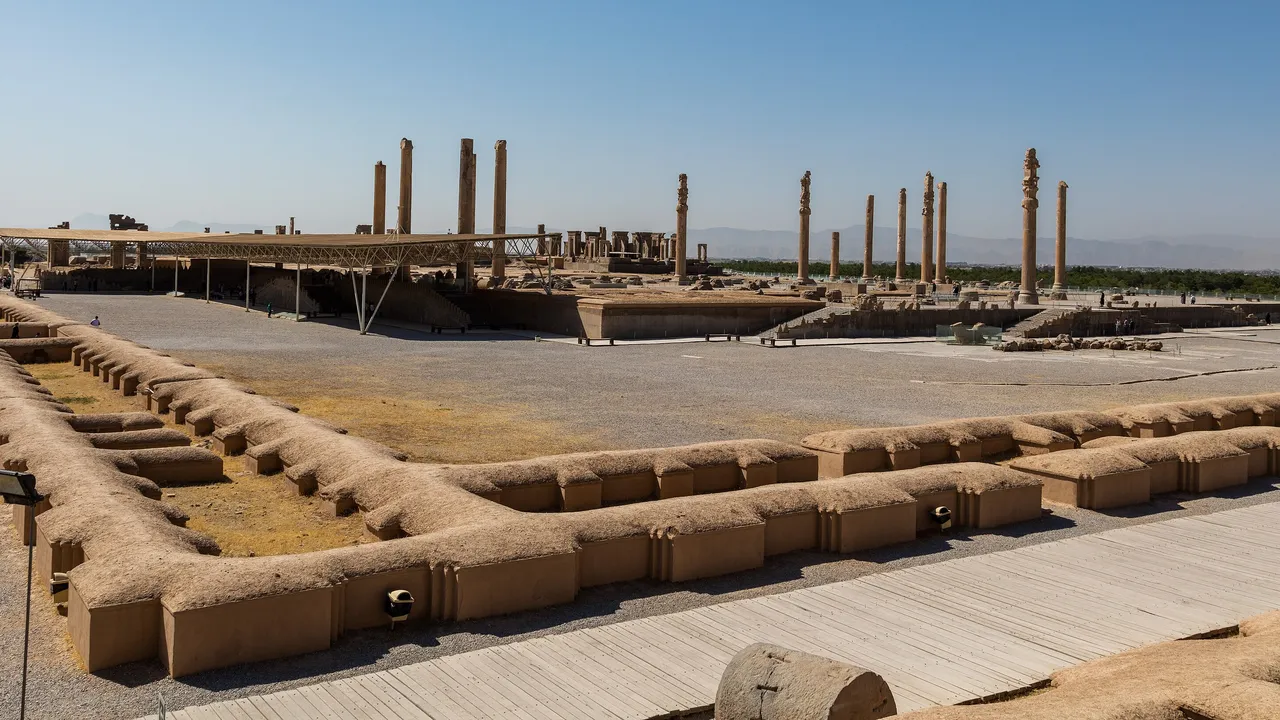 Persepolis, the ceremonial capital of the Persian kings. (Wikimedia Commons)