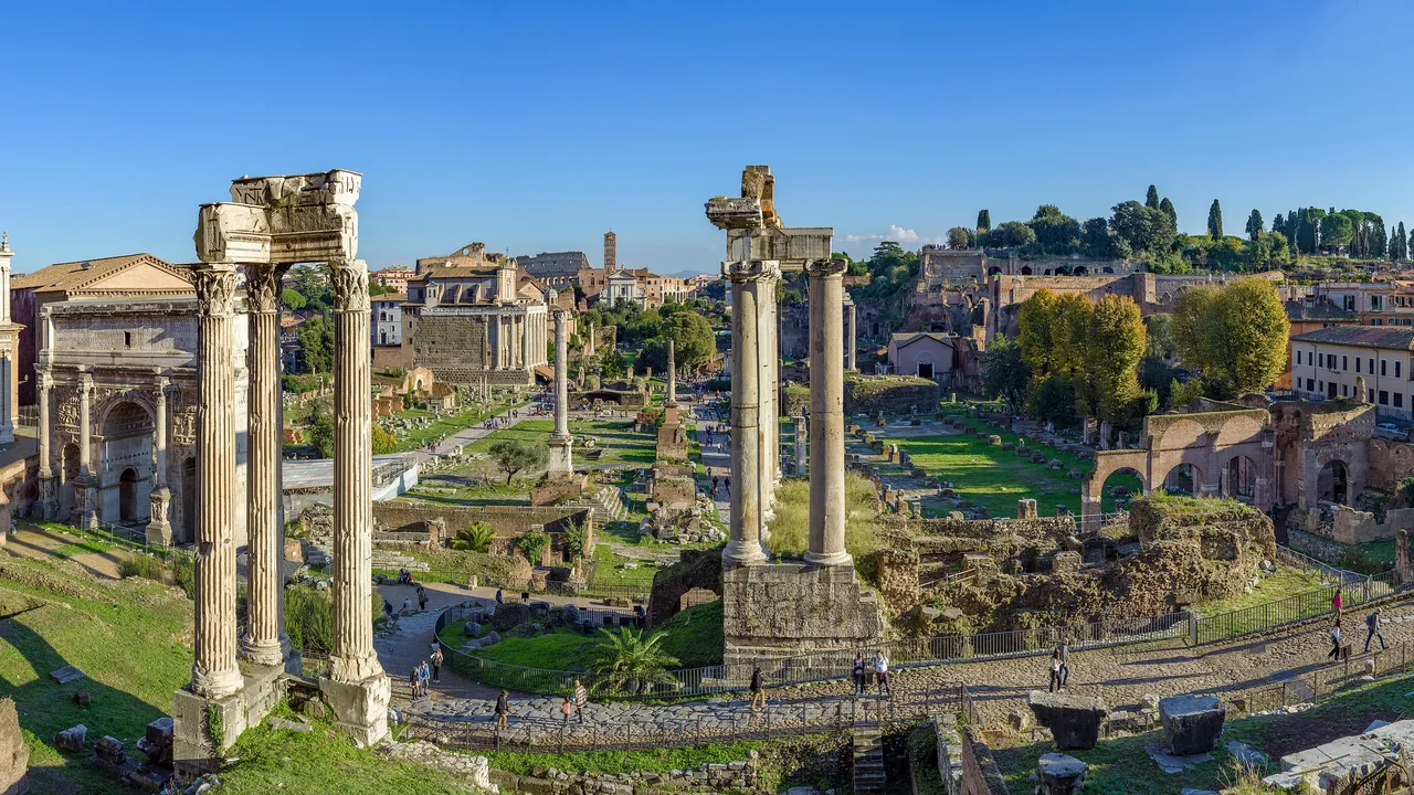 The Roman Forum, the political heart of the republic. (Wikimedia Commons)