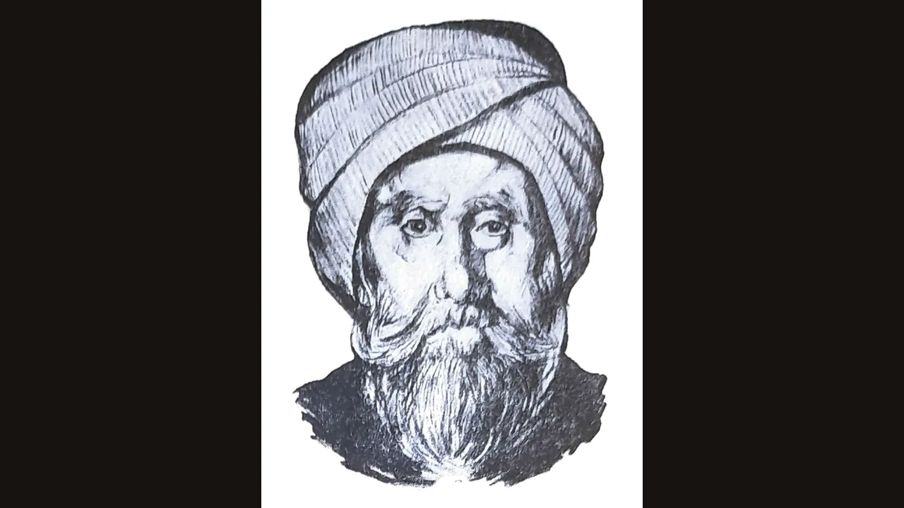 Sketch of Al Ghazali (Wikimedia Commons, public domain)
