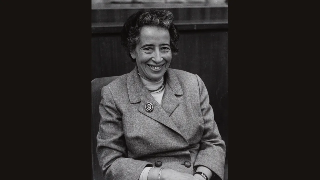 Hannah Arendt (Wikimedia Commons, CC BY-SA)