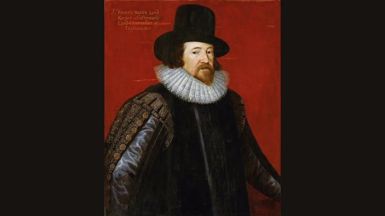 Portrait of Francis Bacon (Wikimedia Commons, public domain)