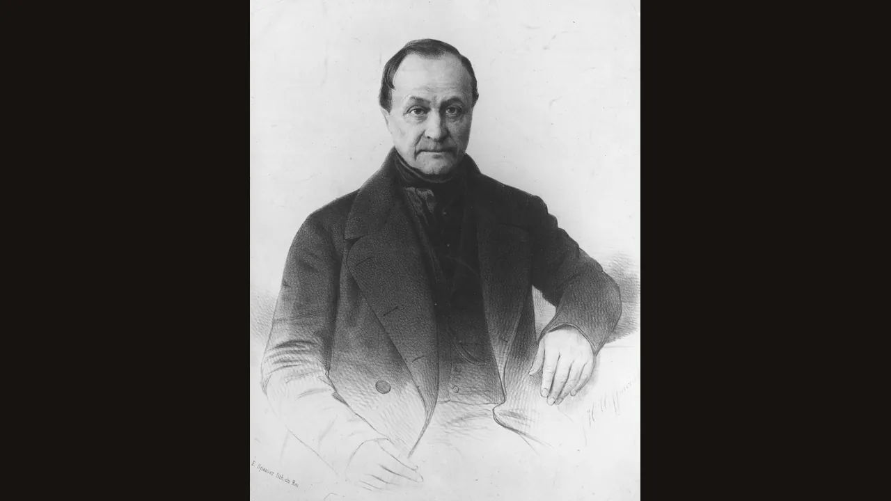 Portrait of Auguste Comte (Wikimedia Commons, public domain)
