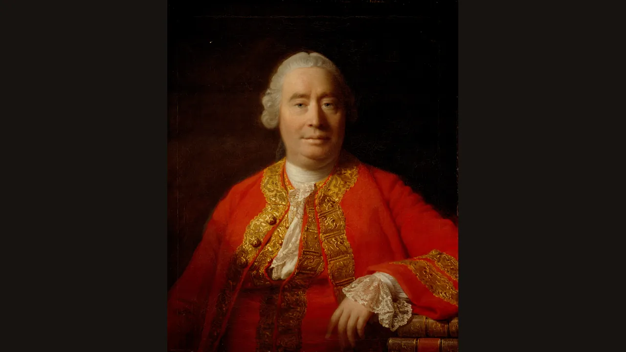 Portrait of David Hume by Allan Ramsay (Wikimedia Commons, public domain)