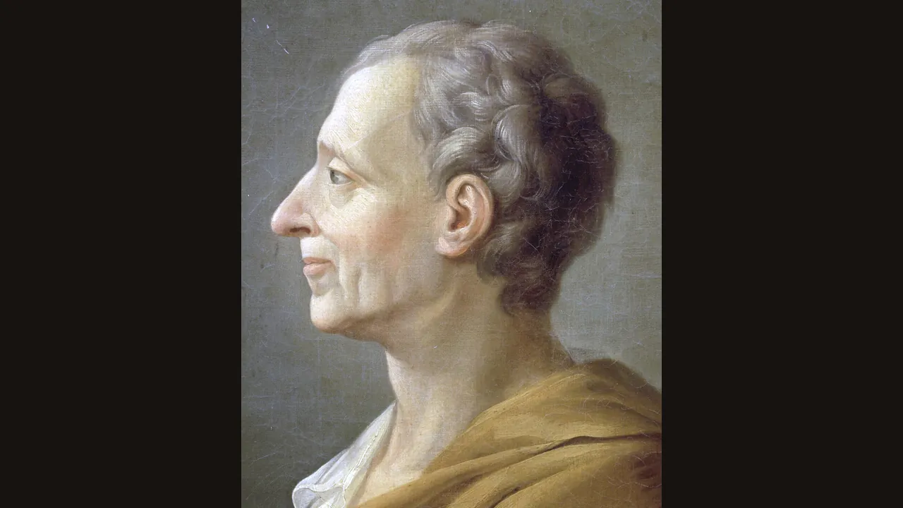 Portrait of Montesquieu (Wikimedia Commons, public domain)