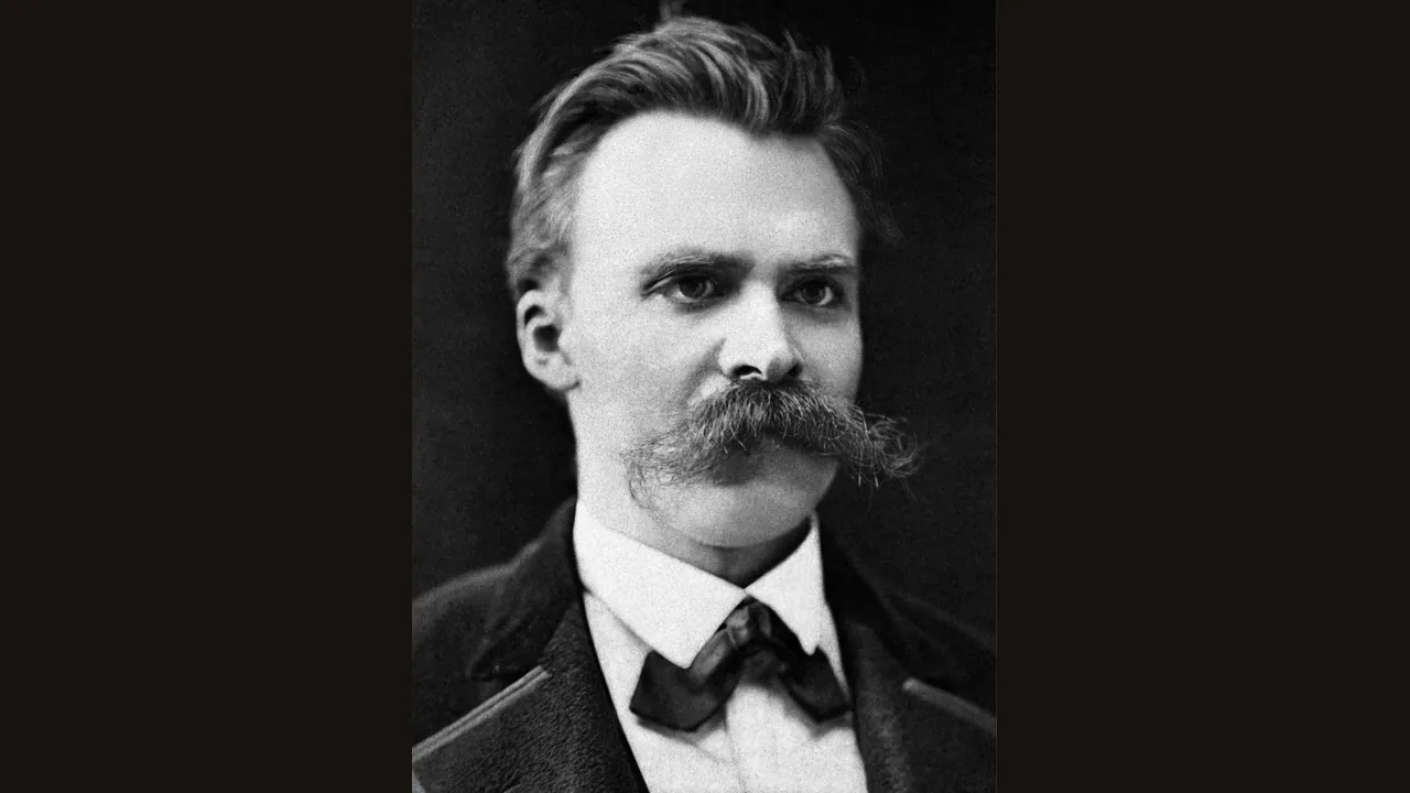 Photograph of Friedrich Nietzsche (Wikimedia Commons, public domain)