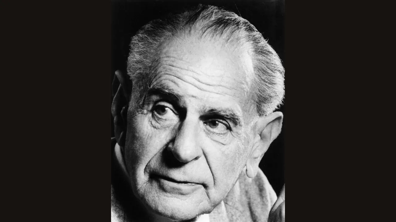 Karl Popper (Wikimedia Commons, public domain)