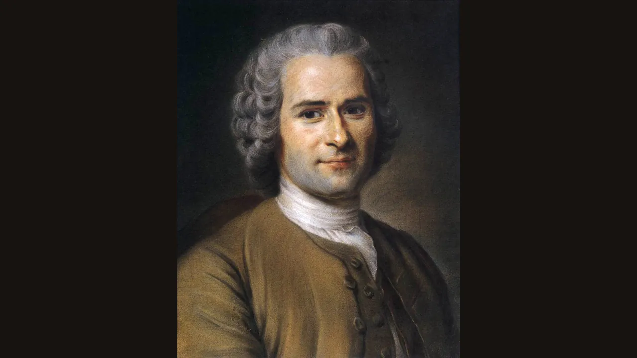 Portrait of Jean-Jacques Rousseau (Wikimedia Commons, public domain)