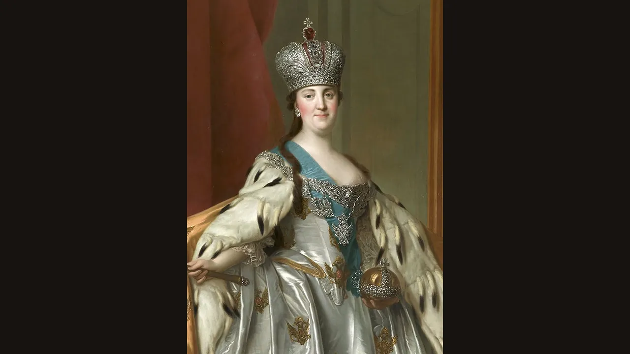 Catherine the Great, portrait by Vigilius Eriksen (Wikimedia Commons)