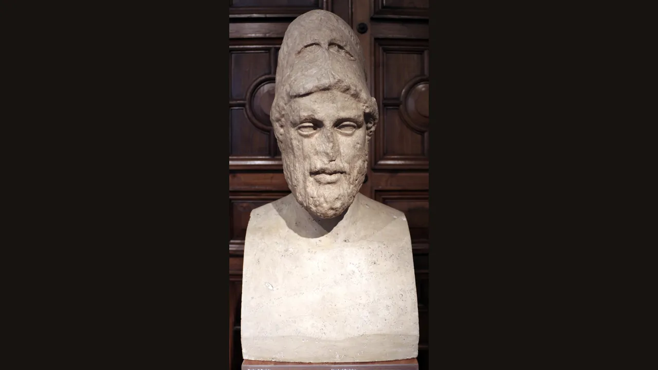 Bust of Pericles, Roman copy of a Greek original (photograph via Wikimedia Commons)