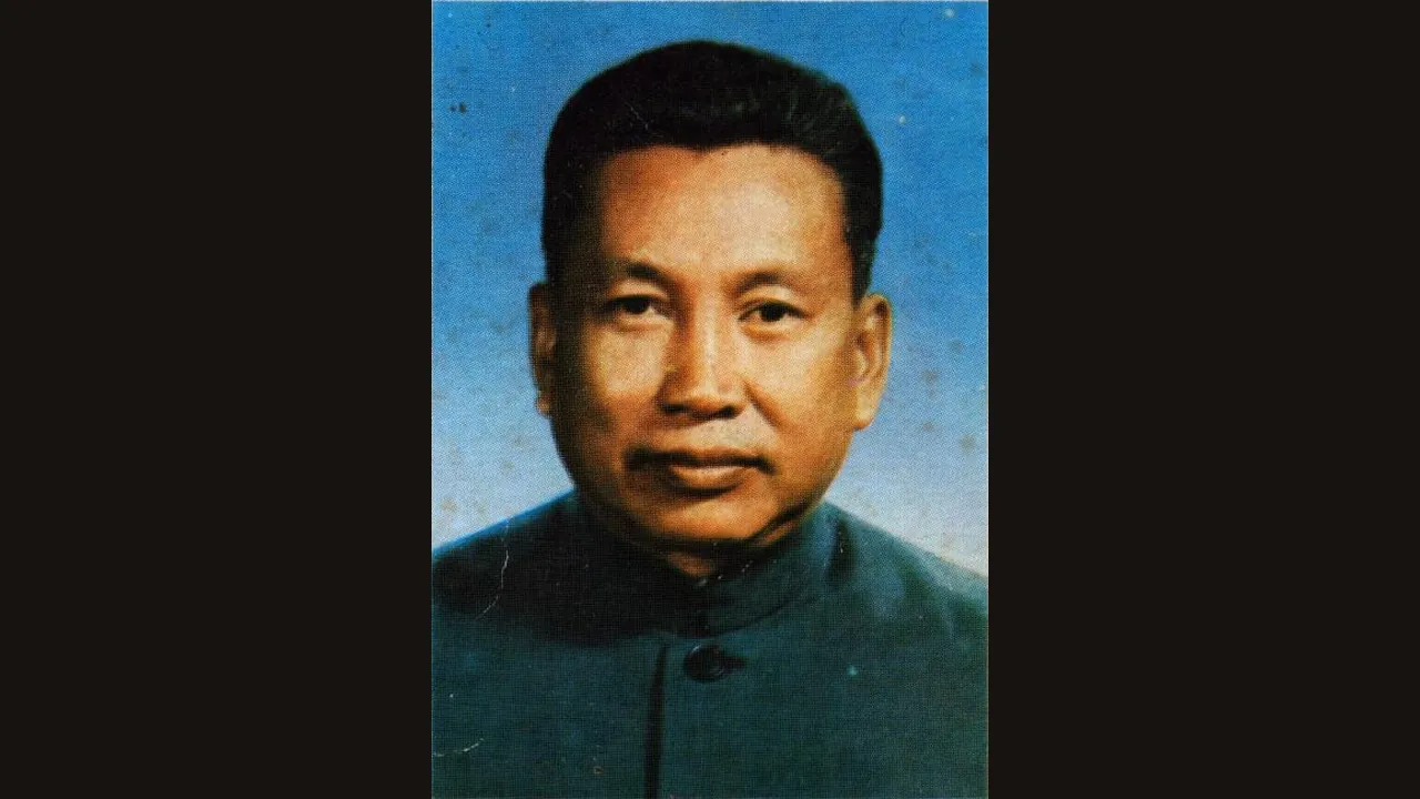Pol Pot in 1978, photograph (Wikimedia Commons)