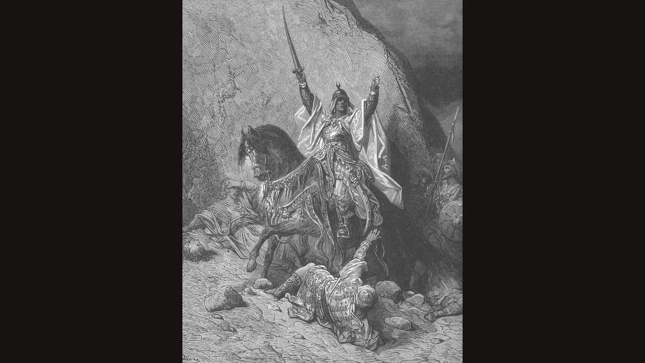 Saladin the Victorious, idealized portrait (Wikimedia Commons)